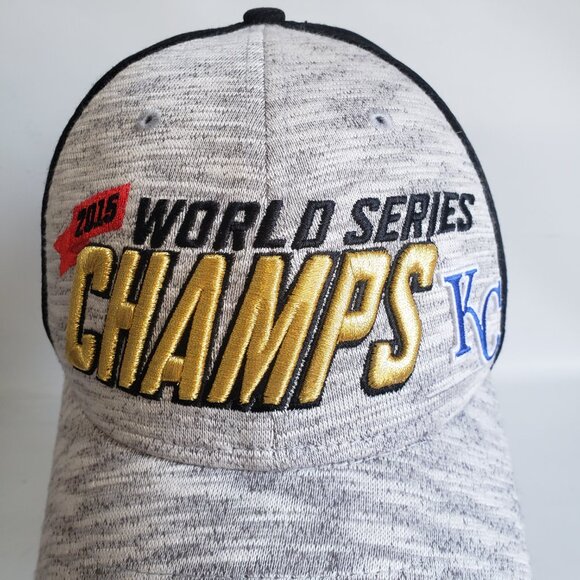 Kansas City Royals 2015 MLB World Series Champions New Era Fitted Hat Unisex - Picture 3 of 14